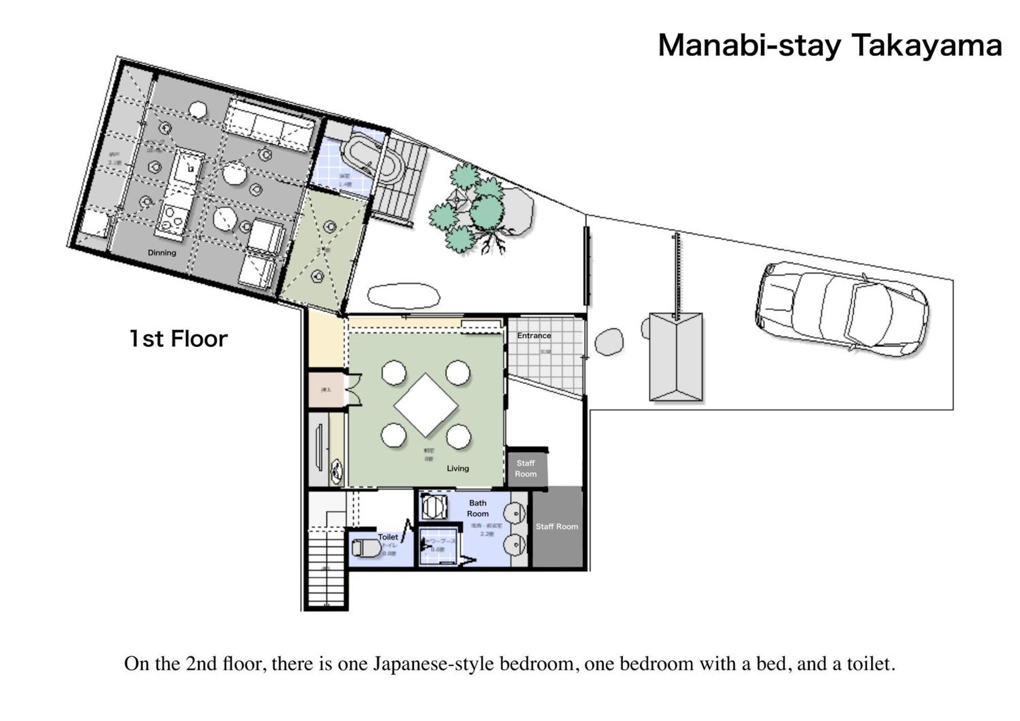 Manabi-Stay Takayama モダンな蔵ダイニングと半露天風呂付き古民家一棟貸切ホテル Екстер'єр фото